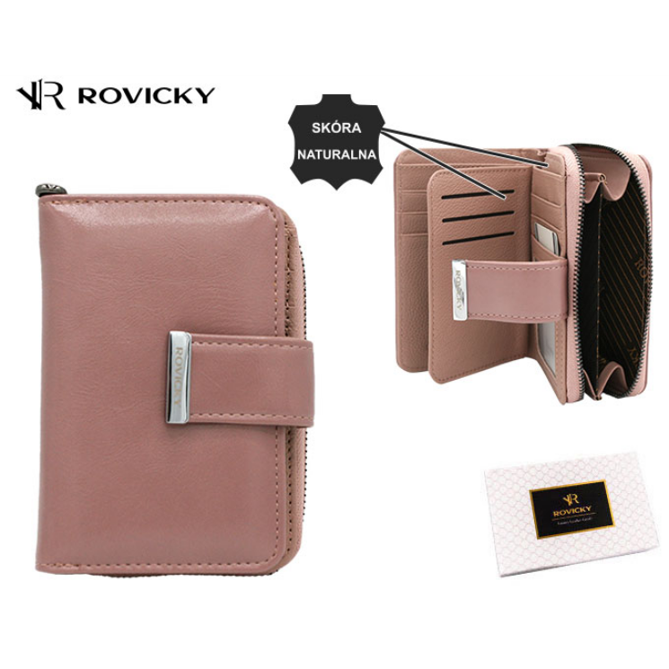 Dámska peňaženka kožená + PU RPX-31-ML-4896 WROSE