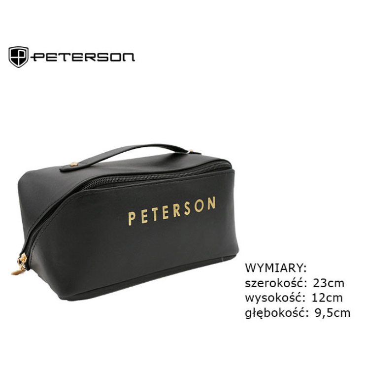 Kozmetická taška PETERSON PTN KOS-DA-7 z ekokože