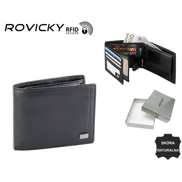 ROVICKY kožená peňaženka RFID PC-103-BAR