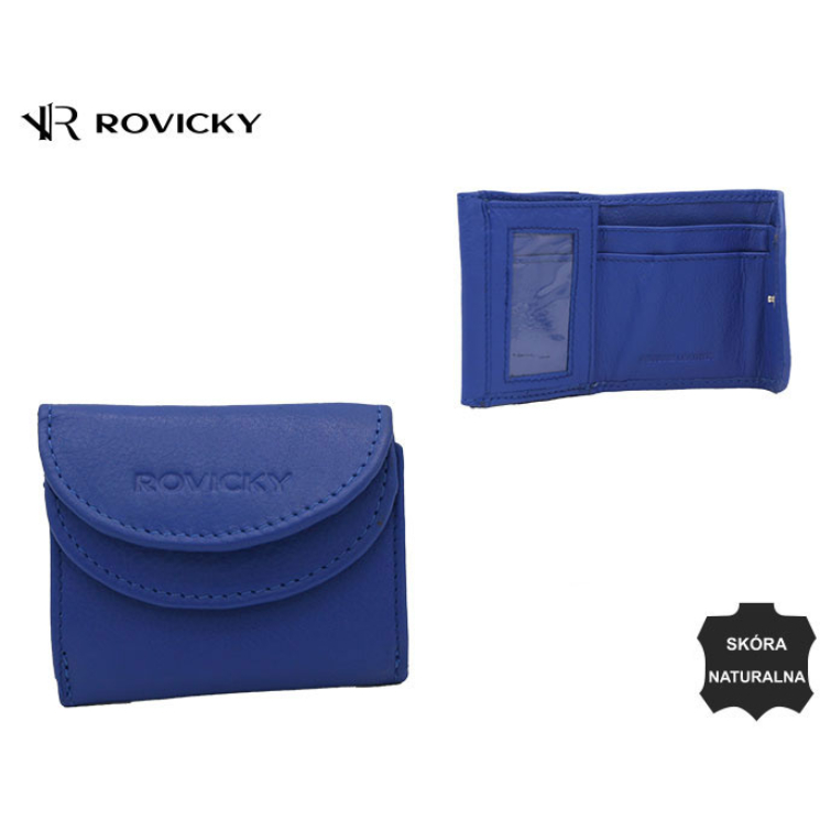 Dámska kožená peňaženka R-17-LFN R.Blue R.Blue