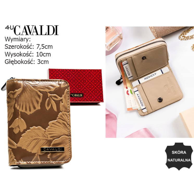 Dámska peňaženka koža+PU PX33-DSF Camel