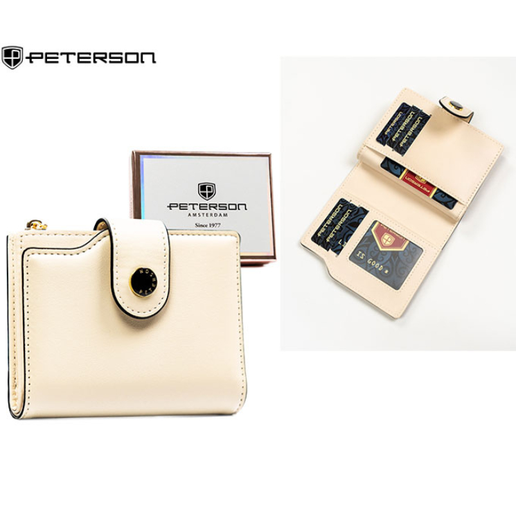 Dámska ekologická peňaženka PTN 012-JK6 Beige
