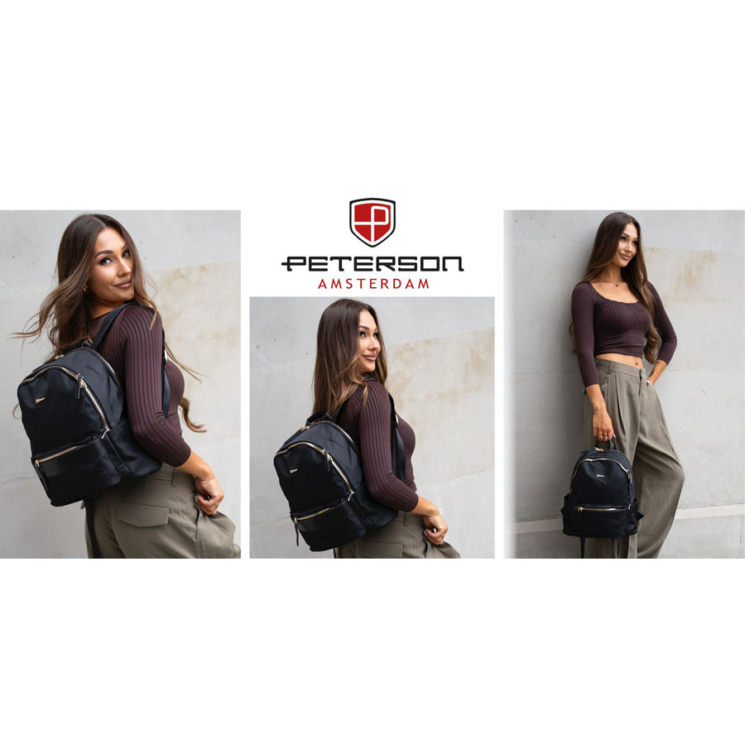 Peterson Hátizsák PTN JN-11 Fekete PTN JN-11