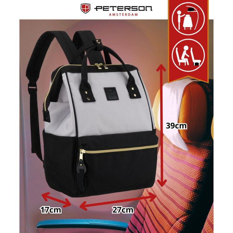 PTN ALFA čierno-sivý batoh