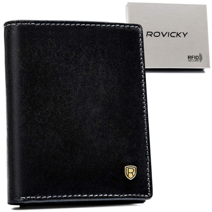Kožené puzdro na dokumenty TW-01-RVT Black