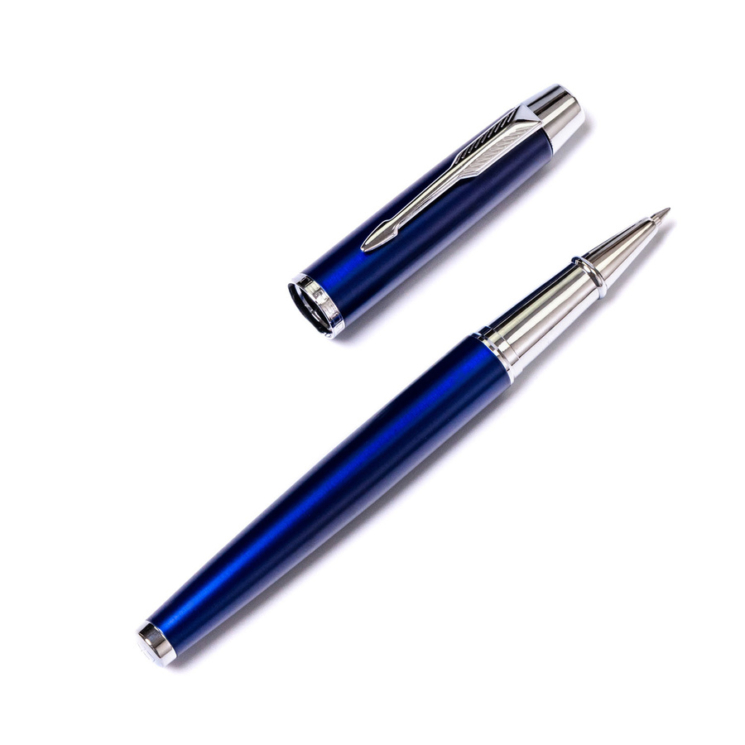 Peterson PTN 222-GB Navy-Silver guľôčkové pero v krabici