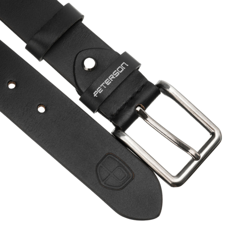 Široký kožený opasok PTN PS01-BGL Black