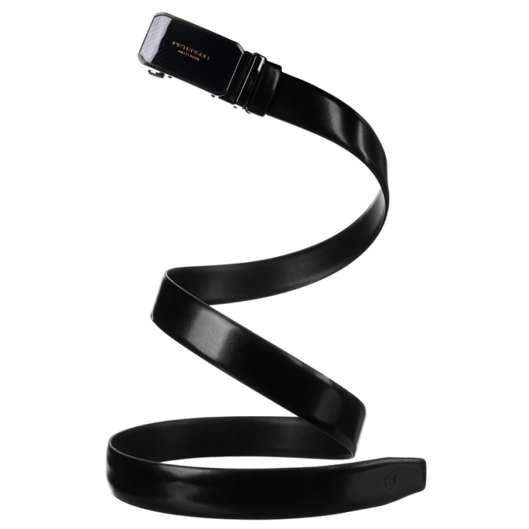 Automatický kožený remienok PTN A016 Black
