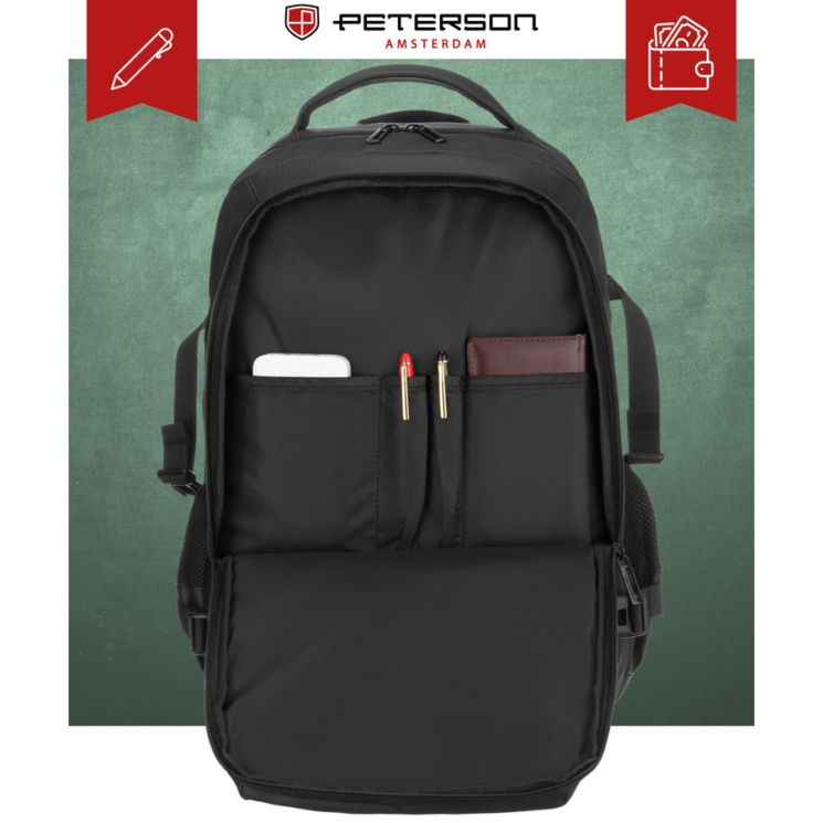 Peterson Hátizsák PTN HY242 fekete