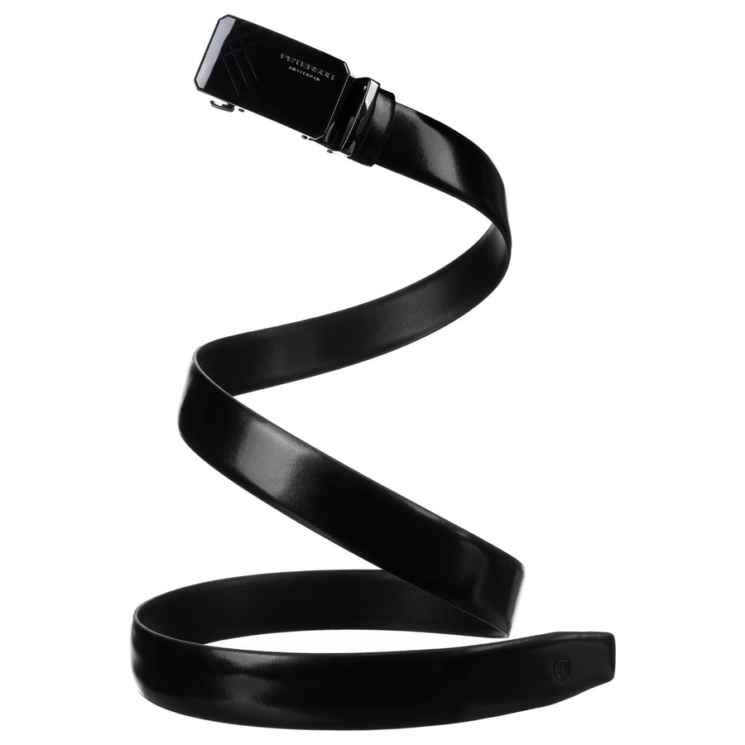 Automatický kožený remienok PTN A014 Black
