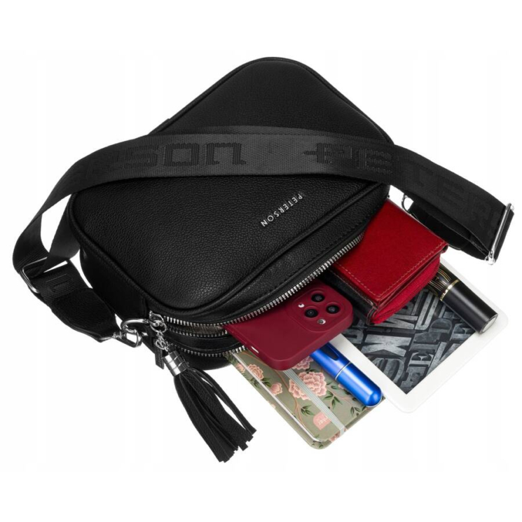 Dámska PU taška PTN 074-01 Black