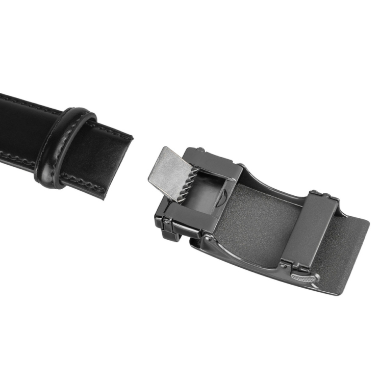 Pánsky kožený opasok PTN A018-AS Black