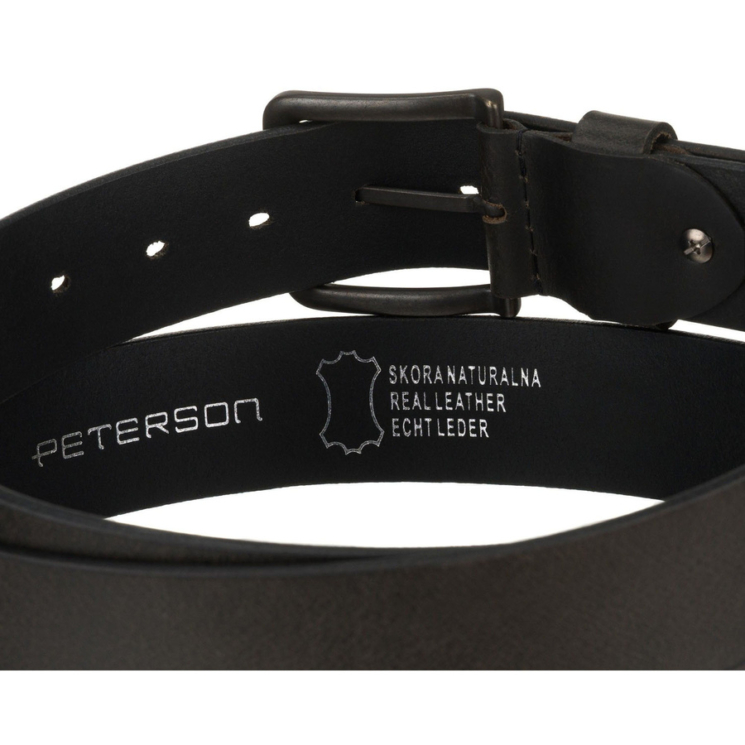 Pánsky kožený opasok PTN LTP-33 Black