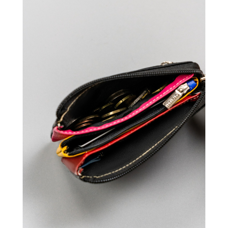 Kožená klávesnica PTN K50-M-MNK Black Multi