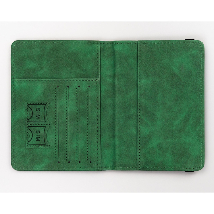 Puzdro na cestovný pas PTN EP-01 Green