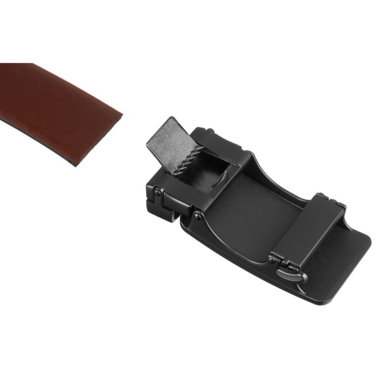 Automatický kožený remienok PTN A011 Brown