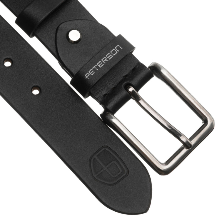 Široký kožený opasok PTN PS02-BGL Black