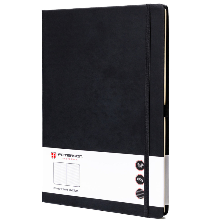 Poznámky Peterson PTN NOT-6-LN-51 Black