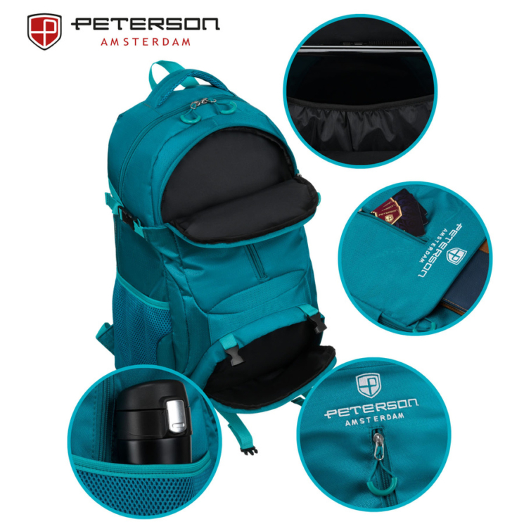 Peterson Hátizsák PTN PWY-02 zöld