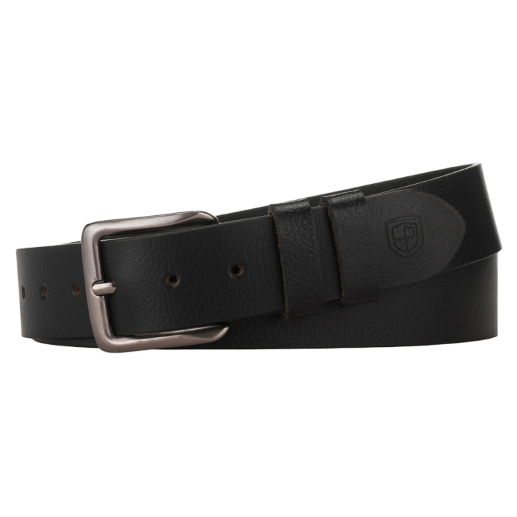 Pánsky kožený opasok PTN LTP-27 Black