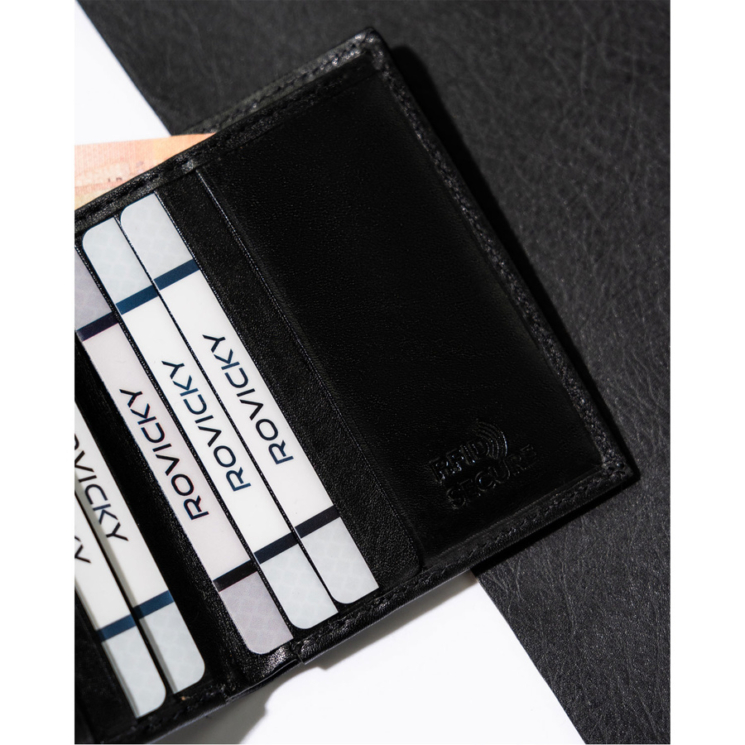Kožené puzdro na dokumenty TW-01-RVT Black