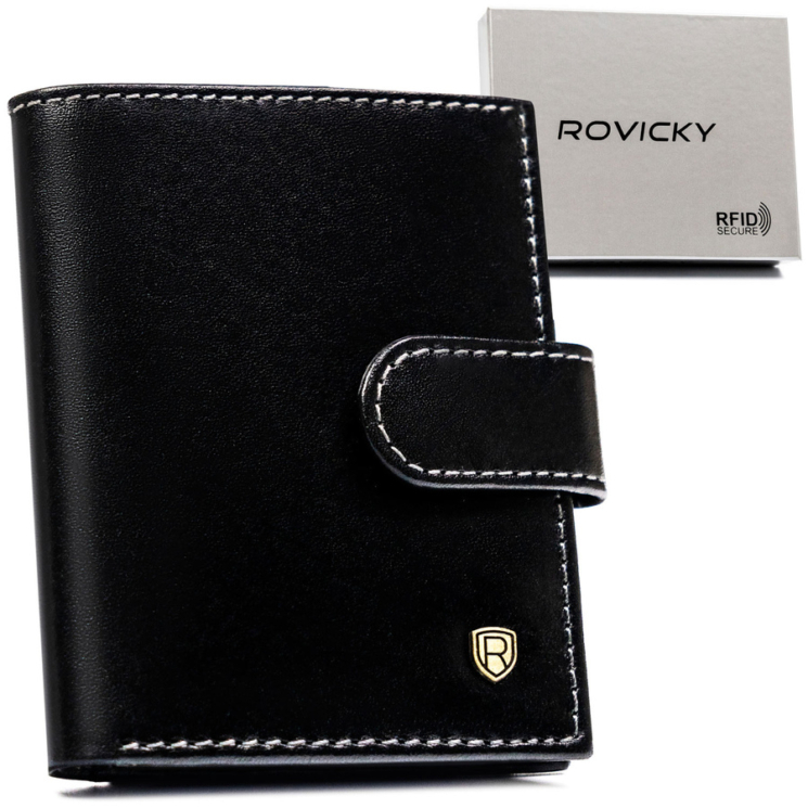 Kožené puzdro na dokumenty TW-04-RVT Black