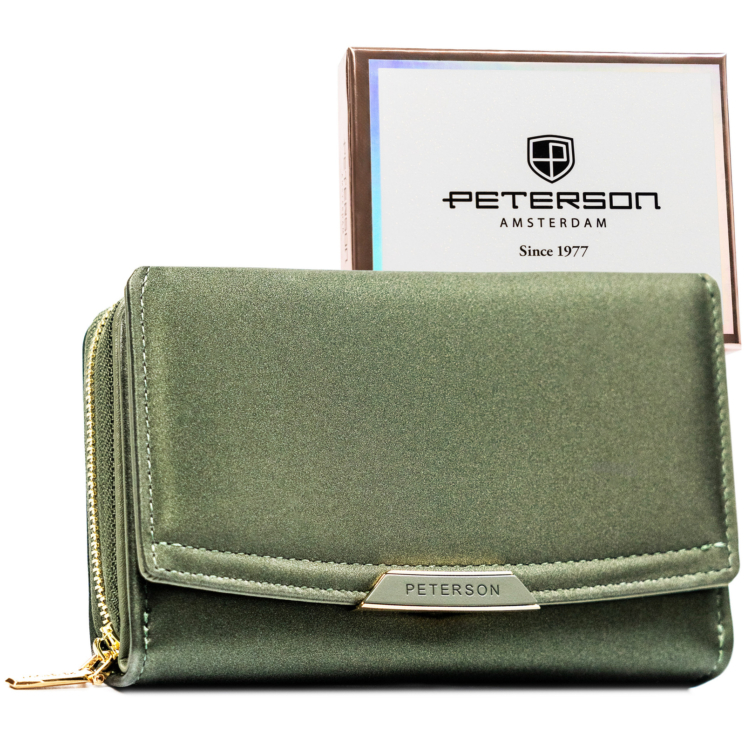 Dámska ekologická peňaženka PTN 001-HN6 Green