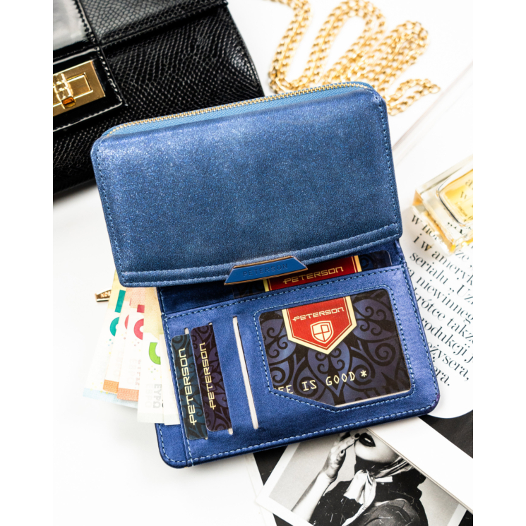 Dámska ekologická peňaženka PTN 001-WD8 NAVY