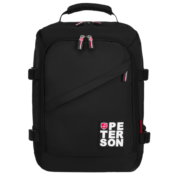 Batoh PTN PLG-02-D Black+red