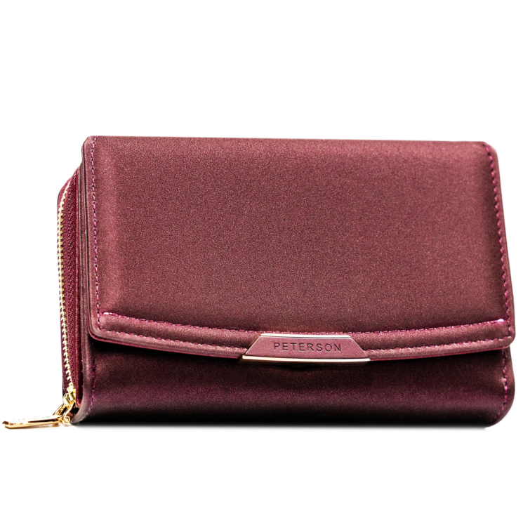 Dámska ekologická peňaženka PTN 001-HN6 Plum