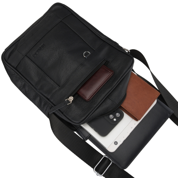 Kožená taška R-3013-CLB Black