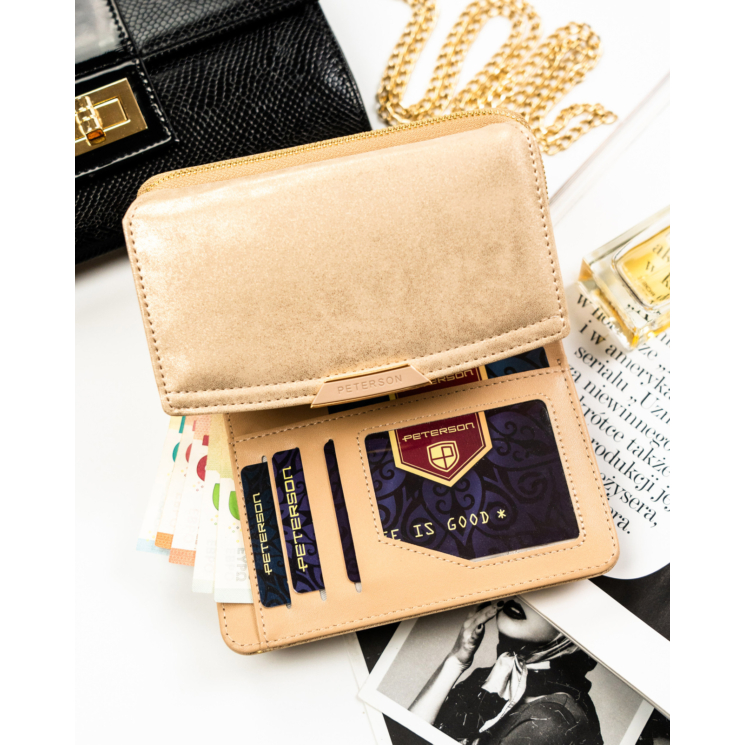 Dámska ekologická peňaženka PTN 001-NF82 Beige