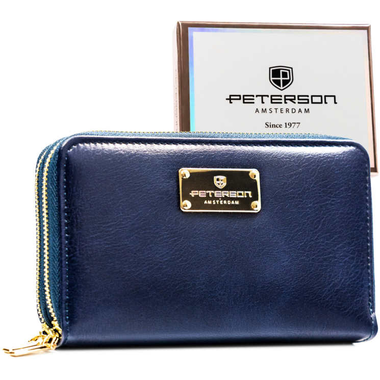 Dámska ekologická peňaženka PTN 007-SF7 Navy