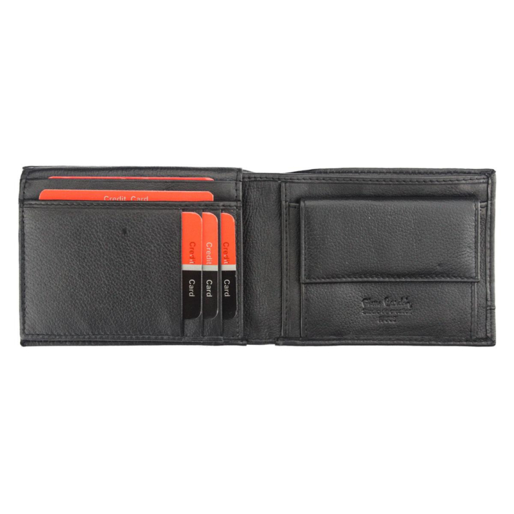 Pánska kožená peňaženka 8806 TILAK30 Black+red