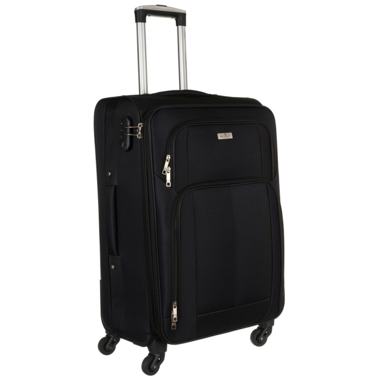 Súprava kufrov PTN 5209-SET Black+Black