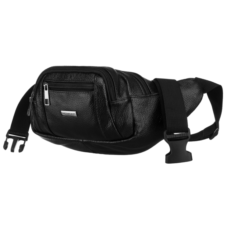 Kožené vrecko R-13215 Black