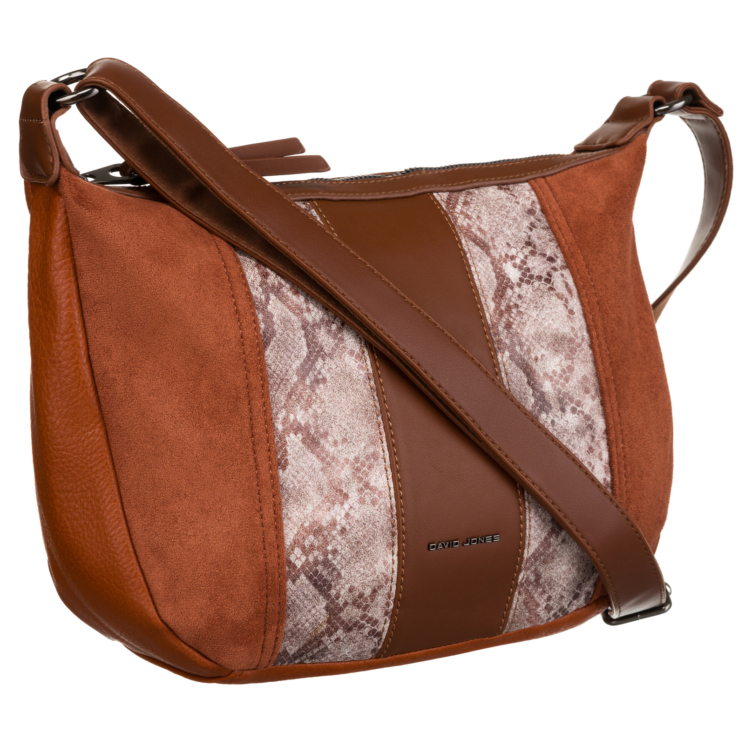 Torebka dámska David Jones 6885-1 Cognac