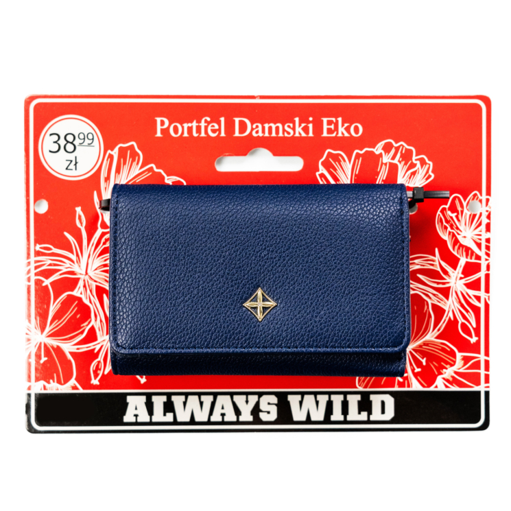 Dámska peňaženka s bublinkovou fóliou PP-SF-1077-A-BL Navy