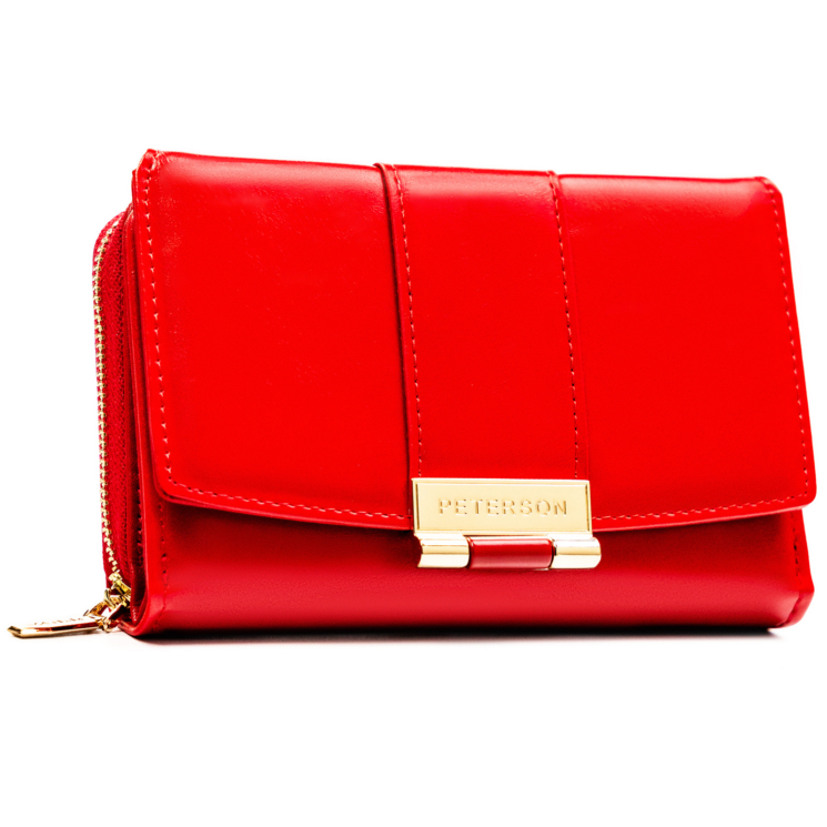 Dámska ekologická peňaženka PTN 0015-BH Red