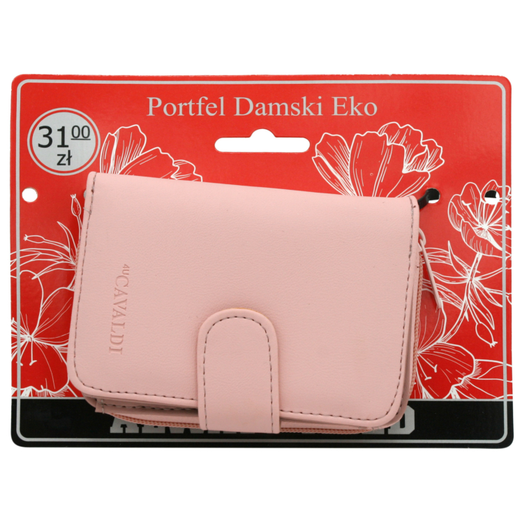 Dámska PU peňaženka K-030B-BL Ružová
