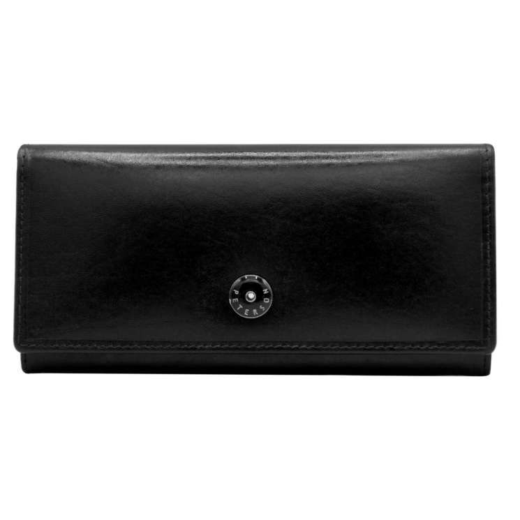 Dámska kožená peňaženka PTN 1680133-TVT Black