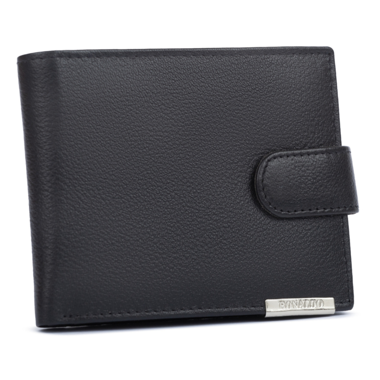 Pánska kožená peňaženka N992L-P-PDM-BL Black
