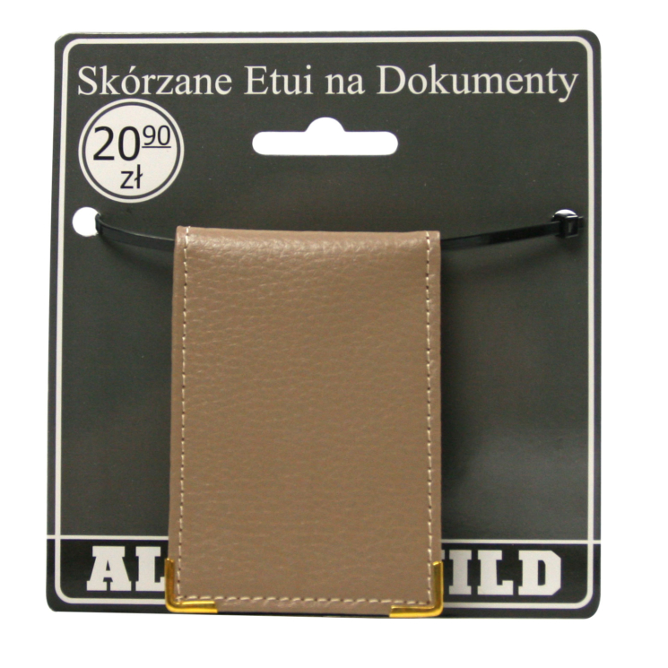 Bőr irattartó 301-BL Bézs