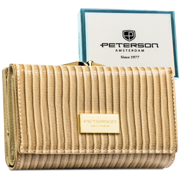 Dámska peňaženka koža+PU PTN PS108-CRV Khaki