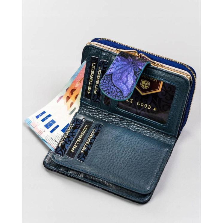 Kožená peňaženka RFID PETERSON PTN 425214-ONBF