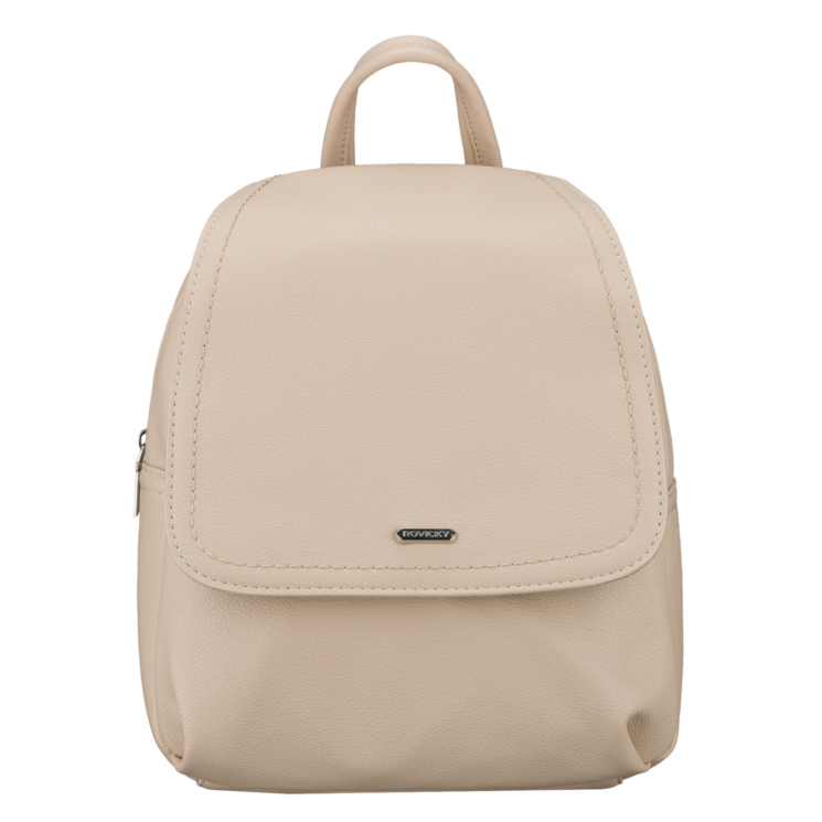 Dámsky PU batoh R-6739 D.Beige