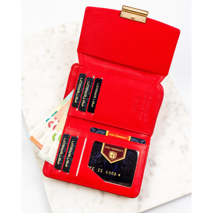 Dámska ekologická peňaženka PTN 0015-DS Red