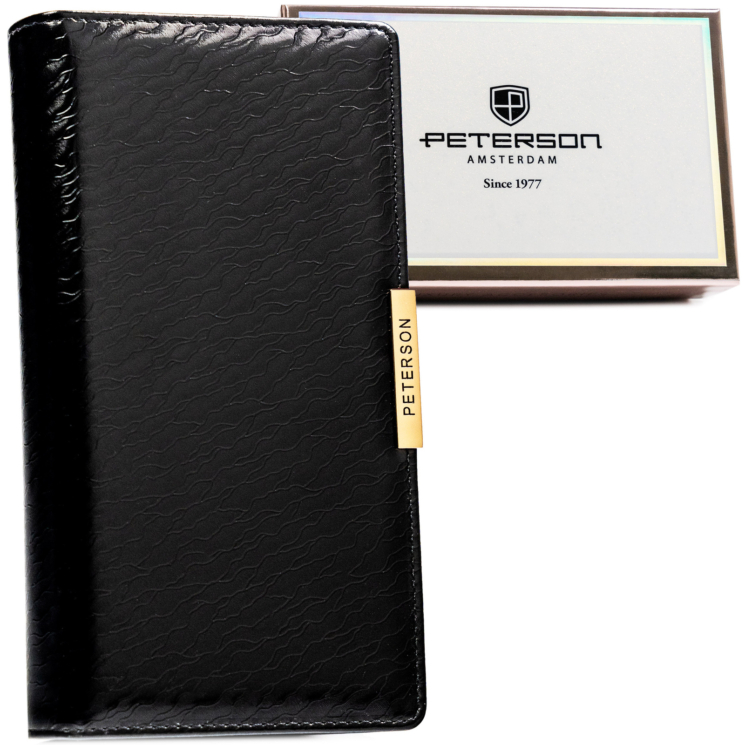 Dámska ekologická peňaženka PTN 005-NF8 Black