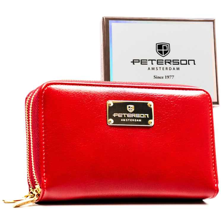Dámska ekologická peňaženka PTN 007-SF7 Red