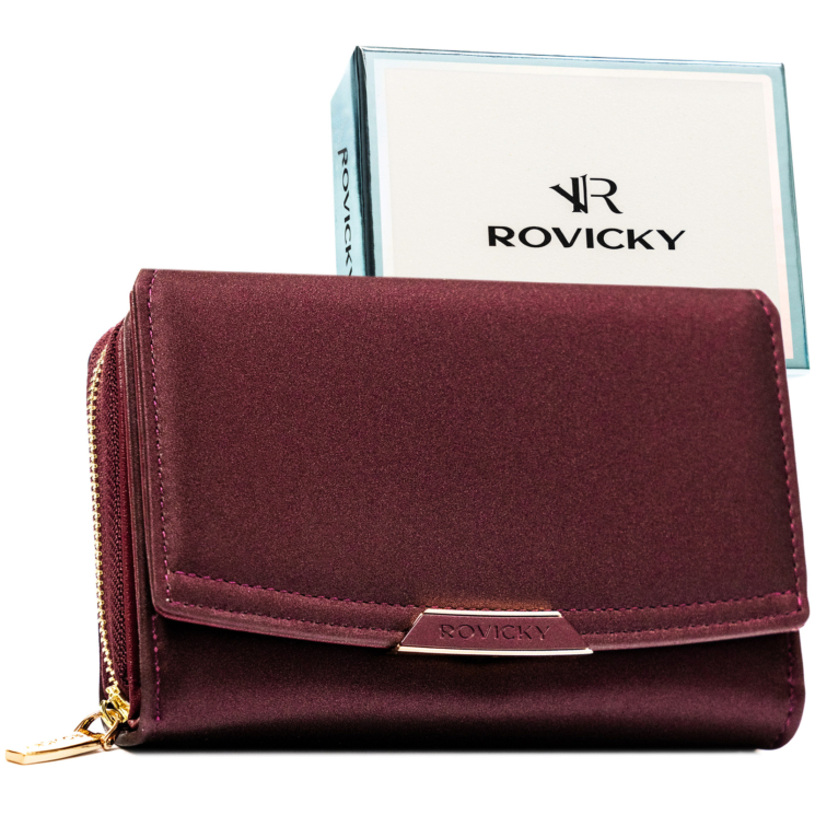 Dámska ekologická peňaženka R-001-HN6 Plum